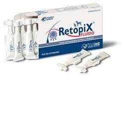 Retopix Fluido fluido normalizzante per pelle irritata di cani e gatti 10 fiale da 2 ml
