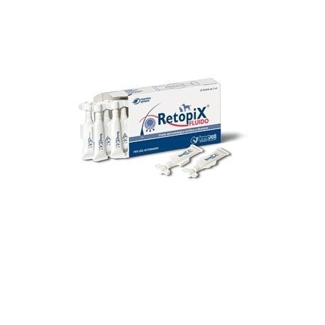 Retopix Fluido fluido normalizzante per pelle irritata di cani e gatti 10 fiale da 2 ml