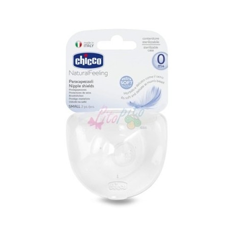 Chicco Paracapezzoli in silicone small protettivi per irritazione