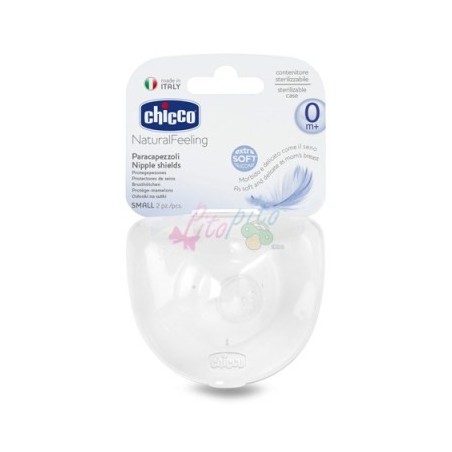 Chicco Paracapezzoli in silicone small protettivi per irritazione Chicco Paracapezzoli in silicone small protettivi per irritazione