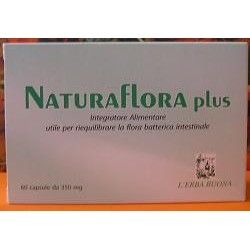 Naturaflora Plus integratore probiotico per flora batterica 60 capsule