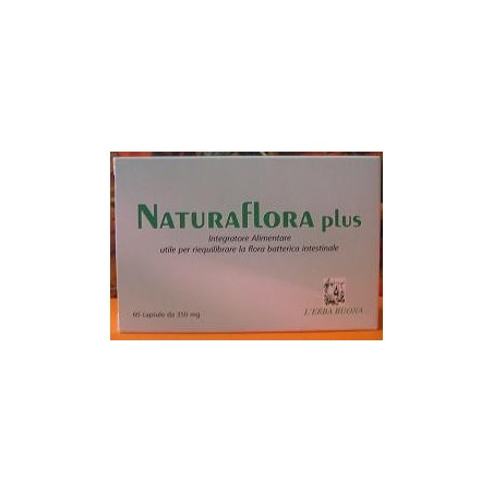 Naturaflora Plus integratore probiotico per flora batterica 60 capsule Naturaflora Plus integratore probiotico per flora batterica 60 capsule