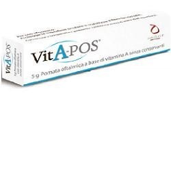 VitA-POS 5 g - Pomata Oftalmica Protettiva e Lenitiva con Vitamina A