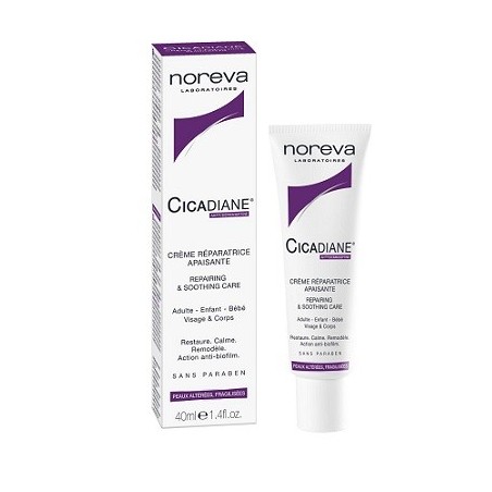 Noreva Cicadiane Crema riparatrice lenitiva per guarigione delle ferite 40 ml Noreva Cicadiane Crema riparatrice lenitiva per guarigione delle ferite 40 ml