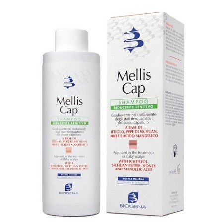 Mellis Cap Shampoo riducente e lenitivo per psoriasi e desquamazione 200 ml Mellis Cap Shampoo riducente e lenitivo per psoriasi e desquamazione 200 ml