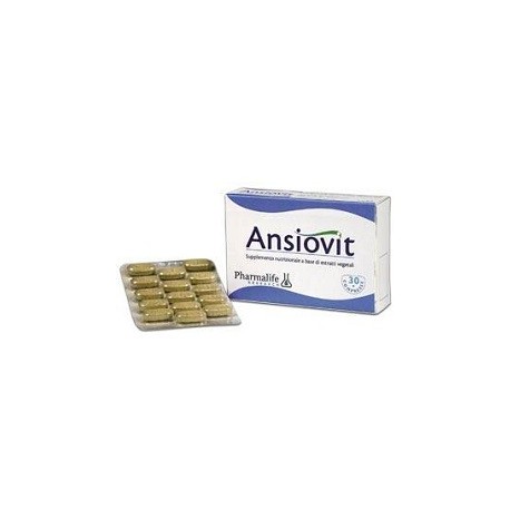 Ansiovit integratore naturale contro stress e ansia 30 compresse