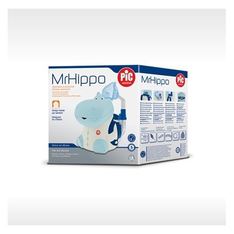 PIC Mr. Hippo Aerosol a Pistone per Bambini PIC Mr. Hippo Aerosol a Pistone per Bambini