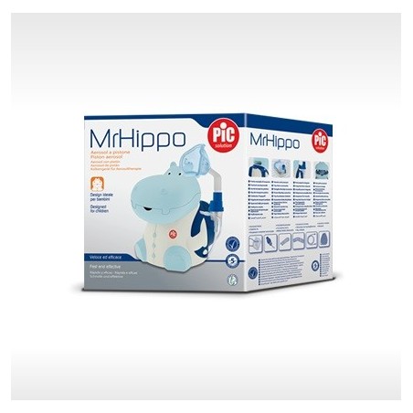 PIC Mr. Hippo Aerosol a Pistone per Bambini PIC Mr. Hippo Aerosol a Pistone per Bambini
