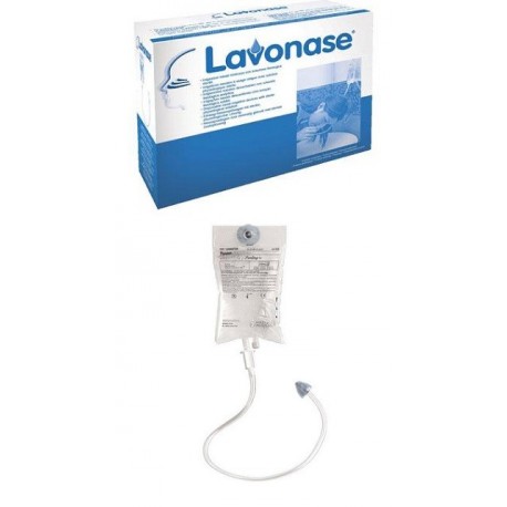 Lavonase 250 ml 6 pezzi irrigazione nasale monouso per raffreddore