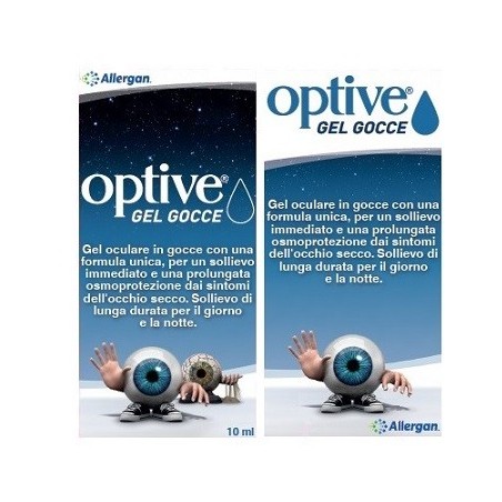 Optive Gel oculare in gocce per sollievo da secchezza oculare 10 ml Optive Gel oculare in gocce per sollievo da secchezza oculare 10 ml