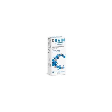 Drain Drops soluzione oftalmica per trattamento del glaucoma 10 ml Drain Drops soluzione oftalmica per trattamento del glaucoma 10 ml