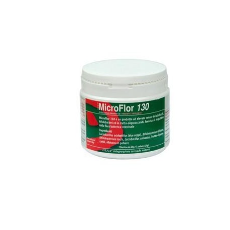 Microflor 130 8 Bustine - Integratore per la Flora Batterica Intestinale