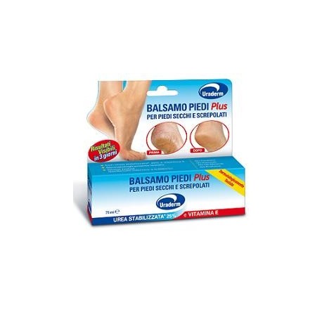 Uraderm Balsamo per Piedi Secchi e Screpolati 75 ml