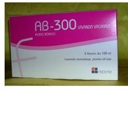 Ab 300 lavanda vaginale per infezioni micotiche 5 flaconcini da 140 ml