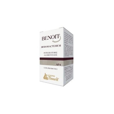 Benoit Bifidobacterium integratore probiotico per flora intestinale 30 capsule Benoit Bifidobacterium integratore probiotico per flora intestinale 30 capsule