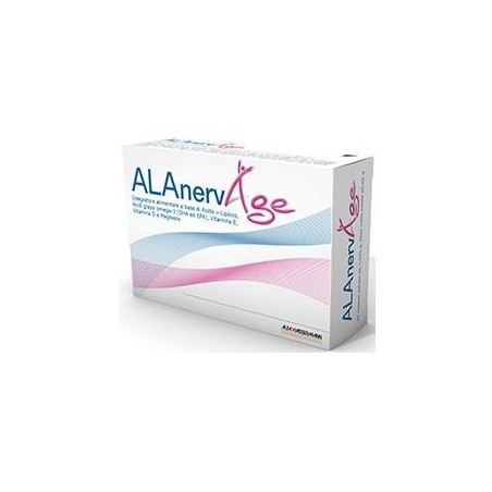 Alfasigma ALAnerv Age integratore antiossidante per funzione cerebrale 20 capsule Alfasigma ALAnerv Age integratore antiossidante per funzione cerebrale 20 capsule