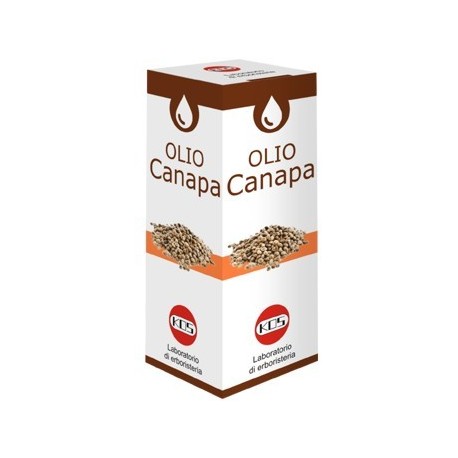 KOS Olio di canapa spremuto a freddo integratore antiossidante 125 ml