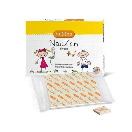 Steve Jones Nauzen anti nausea naturale per bambini 12 cerotti diffusori