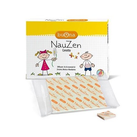 Steve Jones Nauzen anti nausea naturale per bambini 12 cerotti diffusori