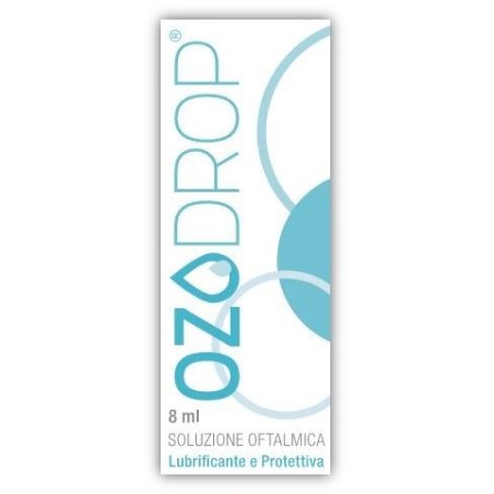 Ozodrop Soluzione oftalmica protettiva lubrificante per occhi secchi 8 ml Ozodrop Soluzione oftalmica protettiva lubrificante per occhi secchi 8 ml
