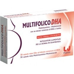 Multifolico DHA integratore per gravidanza e allattamento 60 capsule
