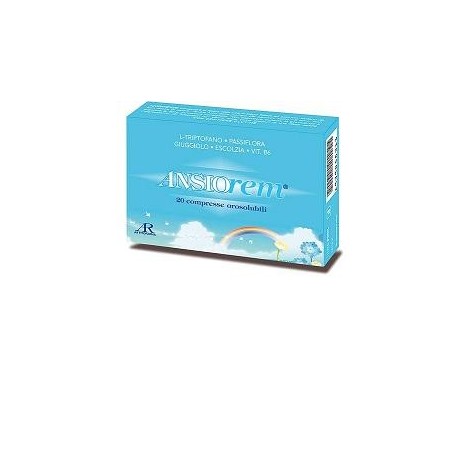 Ansiorem integratore per favorire il buon sonno 20 compresse orosolubili Ansiorem integratore per favorire il buon sonno 20 compresse orosolubili