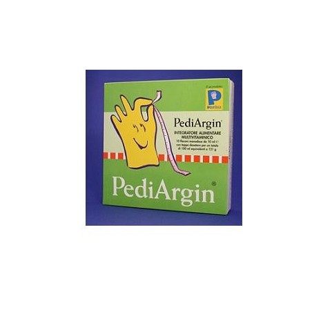 PediArgin integratore ricostituente per bambini debilitati 10 flaconcini PediArgin integratore ricostituente per bambini debilitati 10 flaconcini