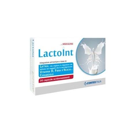 Lactoint Diecimila integratore per la flora batterica intestinale 30 capsule