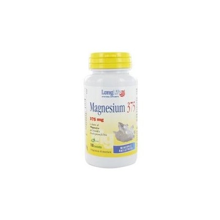 LongLife Magnesium 375 integratore antistress 100 tavolette LongLife Magnesium 375 integratore antistress 100 tavolette