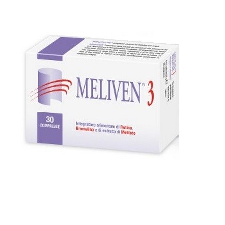 Meliven 3 - Integratore per il microcircolo venoso 30 compresse Meliven 3 - Integratore per il microcircolo venoso 30 compresse