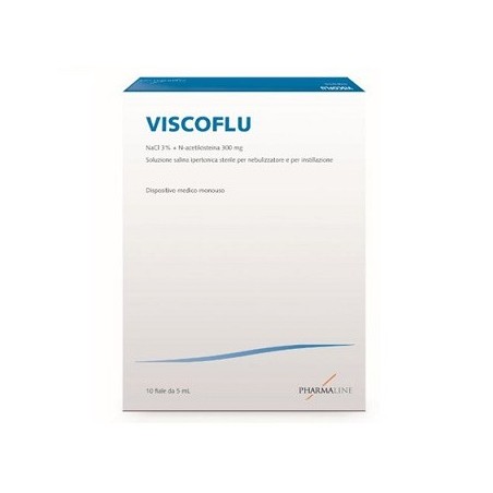 Viscoflu 10 flaconcini - Soluzione ipertonica per le vie respiratorie Viscoflu 10 flaconcini - Soluzione ipertonica per le vie respiratorie