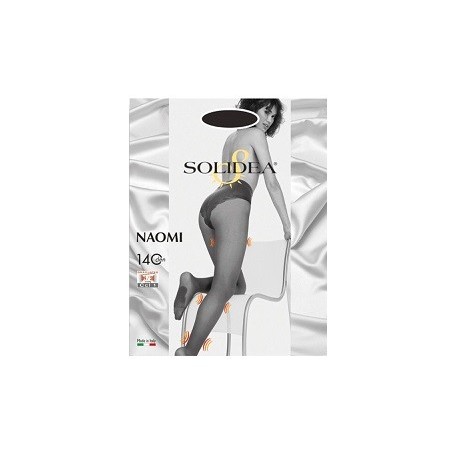 Solidea Naomi collant compressione graduata 140 den tg.4 cammello