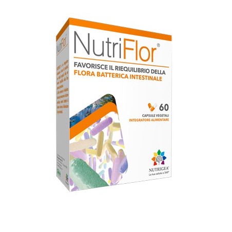 NutriFlor integratore a base di probiotici 60 capsule NutriFlor integratore a base di probiotici 60 capsule