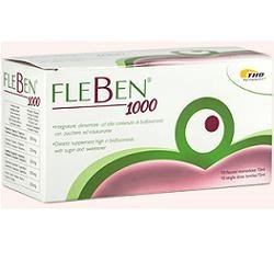 THD Fleben 1000 integratore per microcircolo 10 flaconcini 15 ml