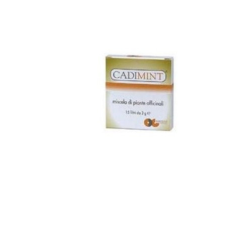 Cadimint tisana con piante officinali con azione digestiva 15 filtri Cadimint tisana con piante officinali con azione digestiva 15 filtri