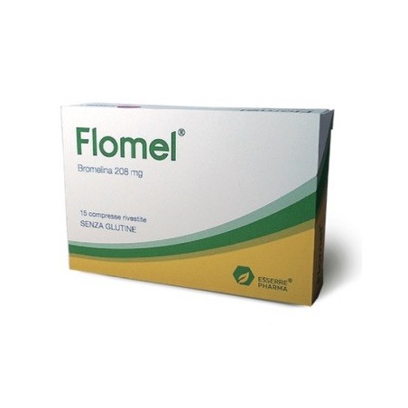 Flomel integratore drenante per liquidi in eccesso 15 compresse Flomel integratore drenante per liquidi in eccesso 15 compresse