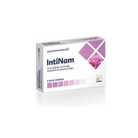 Named Intinam 8 ovuli vaginali contro le infezioni e le infiammazioni Named Intinam 8 ovuli vaginali contro le infezioni e le infiammazioni