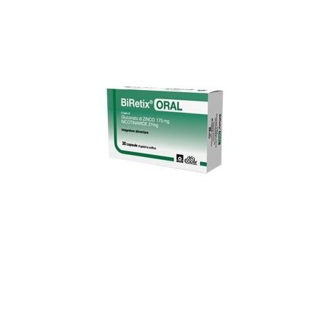 Difa Cooper BiRetix Oral integratore per pelle acneica 30 capsule