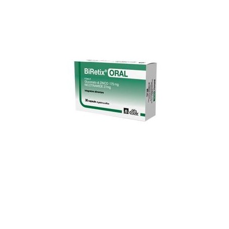 Difa Cooper BiRetix Oral integratore per pelle acneica 30 capsule Difa Cooper BiRetix Oral integratore per pelle acneica 30 capsule