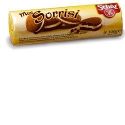 Schar Mini Sorrisi Biscotti senza glutine al cacao con crema al latte 100 g