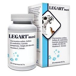 Legart Maxi integratore per le articolazioni del cane 60 compresse