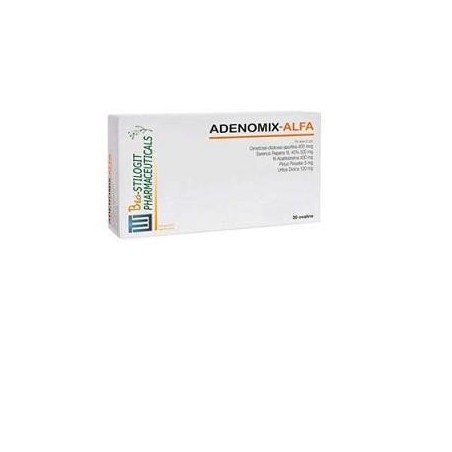 Bio Stilogit Adenomix Alfa integratore per il benessere della prostata 30 compresse Bio Stilogit Adenomix Alfa integratore per il benessere della prostata 30 compresse