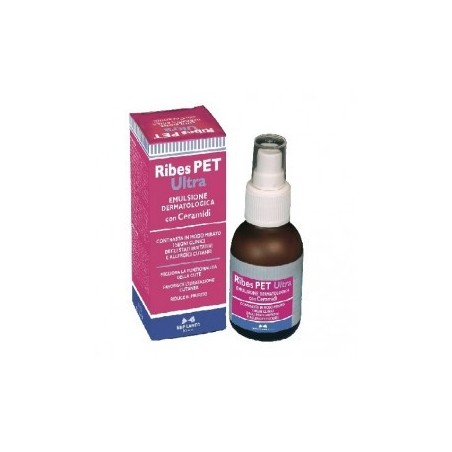Ribes Pet Emulsione dermatologica con ceramidi per cane e gatto 50 ml Ribes Pet Emulsione dermatologica con ceramidi per cane e gatto 50 ml