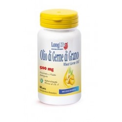LongLife olio di germe di grano integratore antiossidante 60 perle