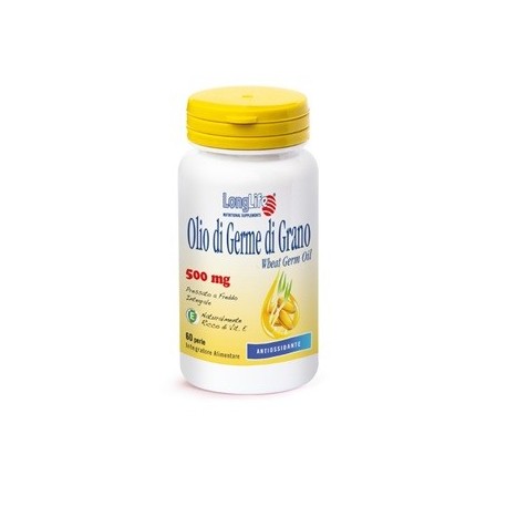 LongLife olio di germe di grano integratore antiossidante 60 perle