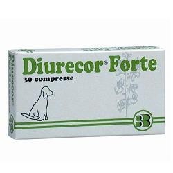 Diurecor Forte integratore per reni e fegato di cani e gatti 30 compresse
