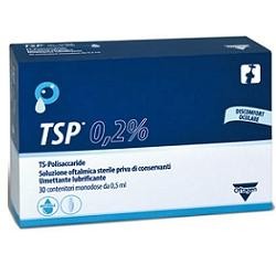 Tsp 0,2% Soluzione oftalmica 30 flaconcini 0,5 ml