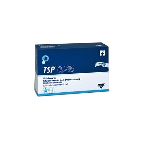 Tsp 0,2% Soluzione oftalmica 30 flaconcini 0,5 ml