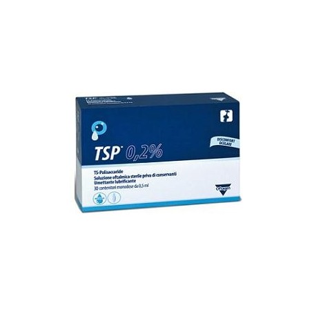 Tsp 0,2% Soluzione oftalmica 30 flaconcini 0,5 ml Tsp 0,2% Soluzione oftalmica 30 flaconcini 0,5 ml