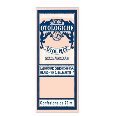 Otol Plus Gocce auricolari per rimuovere il cerume 20 ml Otol Plus Gocce auricolari per rimuovere il cerume 20 ml